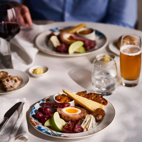 P&O Cruises - Dining - Freedom Dinner - Signature Starter British Artisan Platter