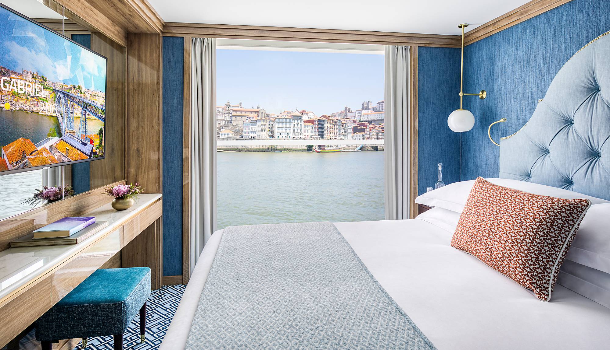 Uniworld River Cruises - French Balcony Stateroom 206 (S.S. São Gabriel)