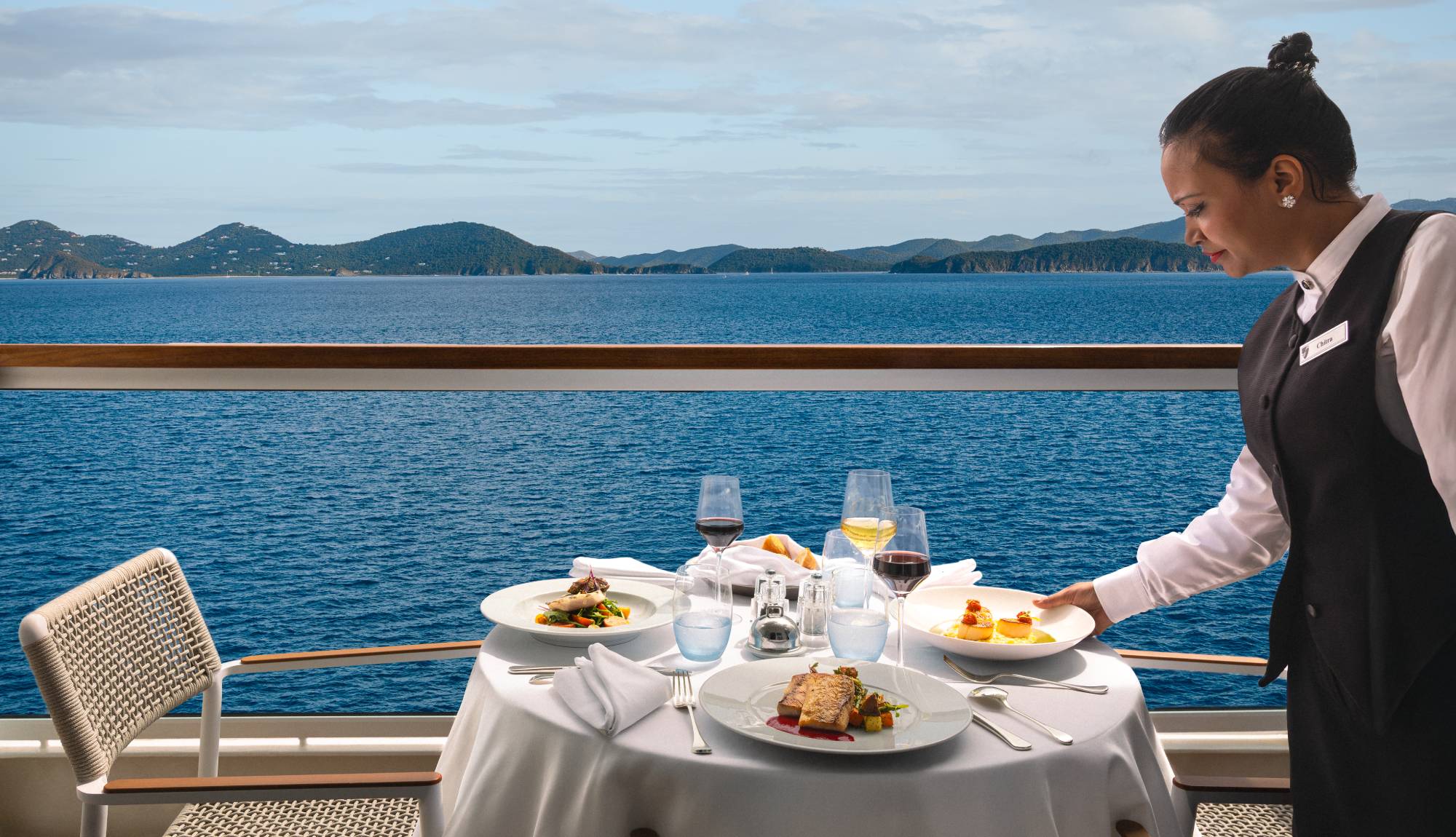 Seabourn - In Suite Dining