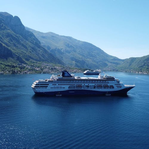 Celestyal - Celestyal Journey and Celestyal Discovery At Anchor