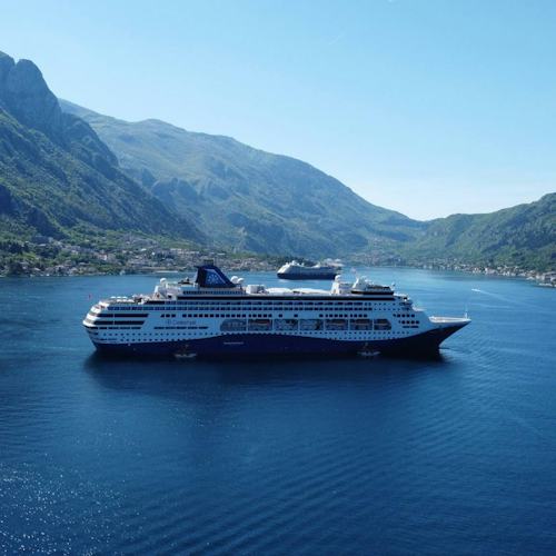 Celestyal - Celestyal Journey and Celestyal Discovery At Anchor