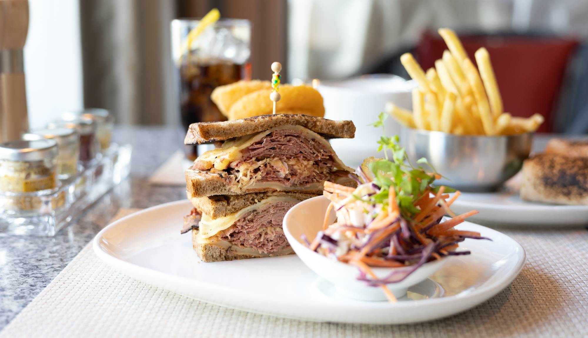 Crystal Cruises - Trident Grill Grilled Reuben Sandwich  1