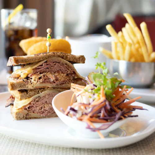 Crystal Cruises - Trident Grill Grilled Reuben Sandwich 1