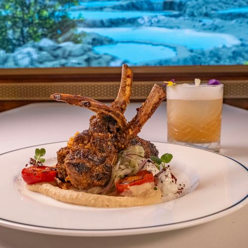 Royal Caribbean - Legend of the Seas - Royal Railway – Legend Station immersive train car dining experience