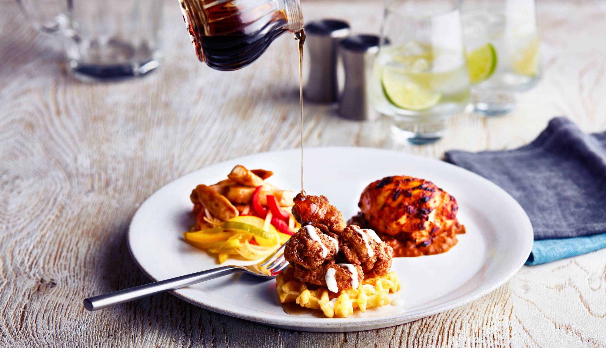 P&O Cruises - Dining - Glass House Chicken Trio