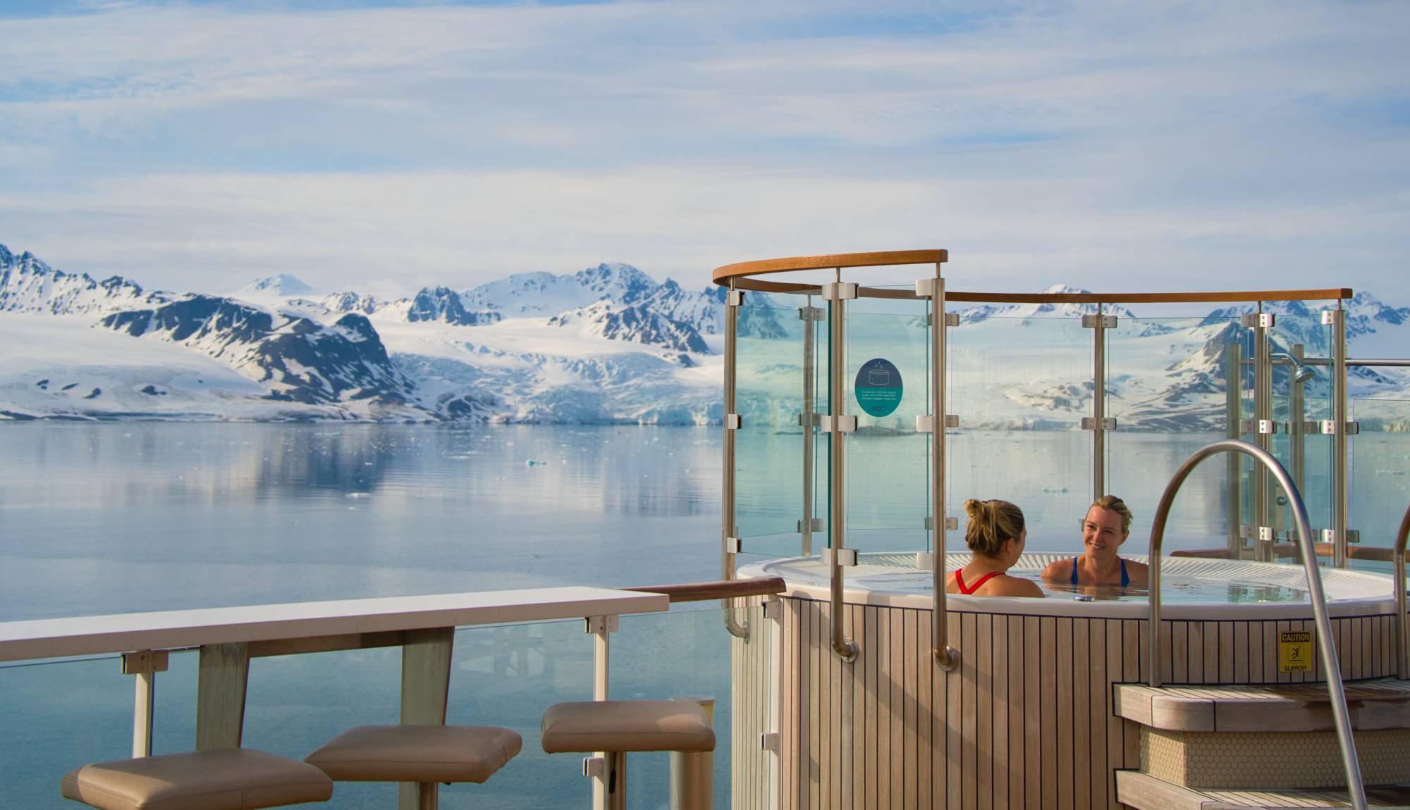 AE Expeditions - Greg Mortimer Hot Tub
