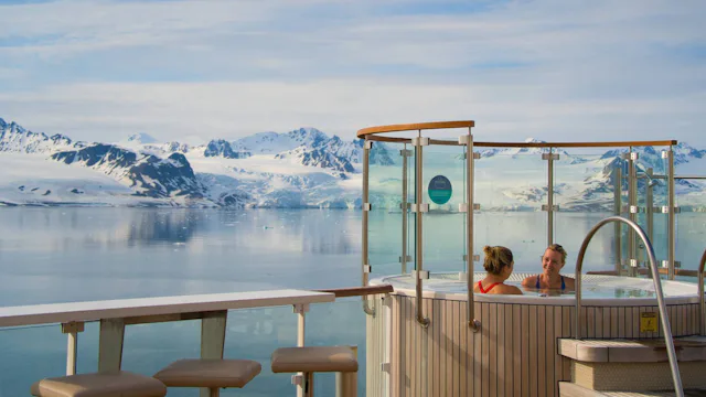 AE Expeditions - Greg Mortimer Hot Tub