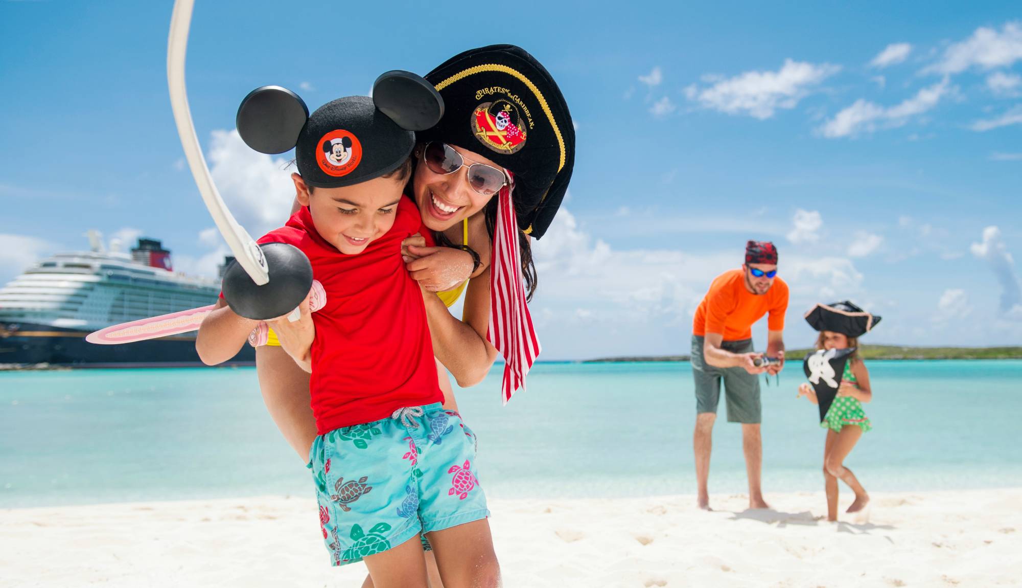 Disney Castaway Cay - Beach Family