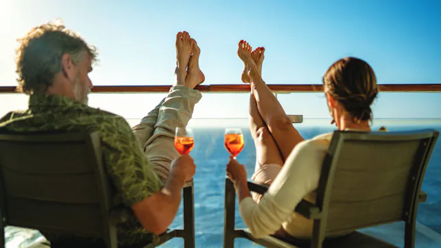 Marella Cruises - Aperol Spritz on a Balcony