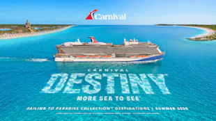 Carnival Destiny coming summer 2029