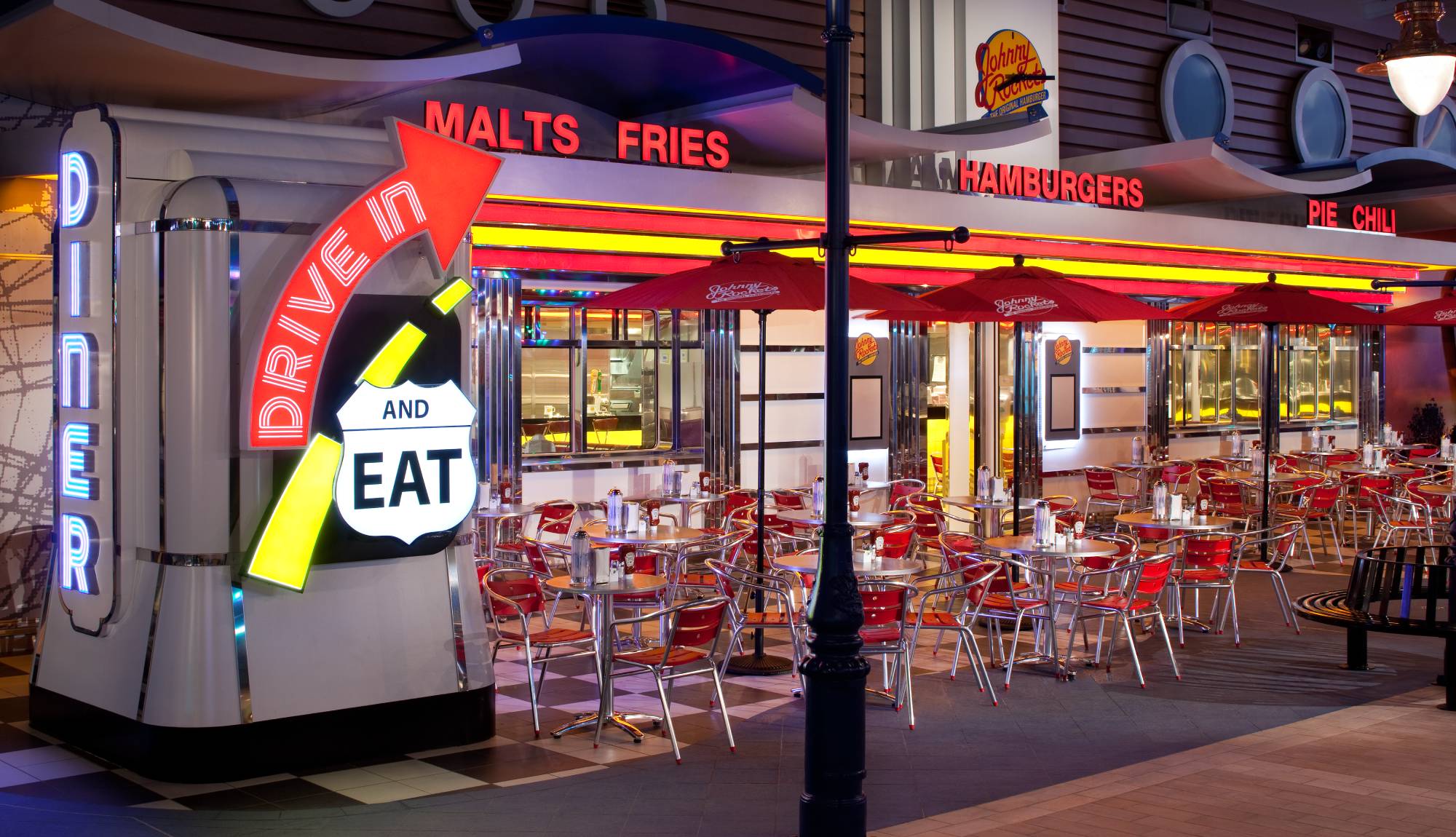Royal Caribbean - Dining - Johnny Rockets