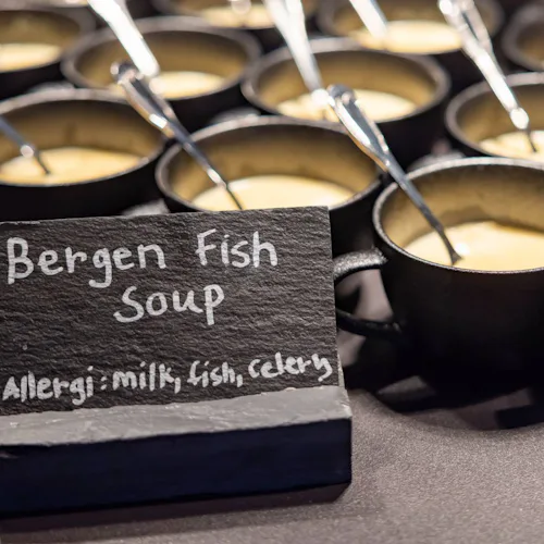 Hurtigruten Dining - Bergen Fish Soup
