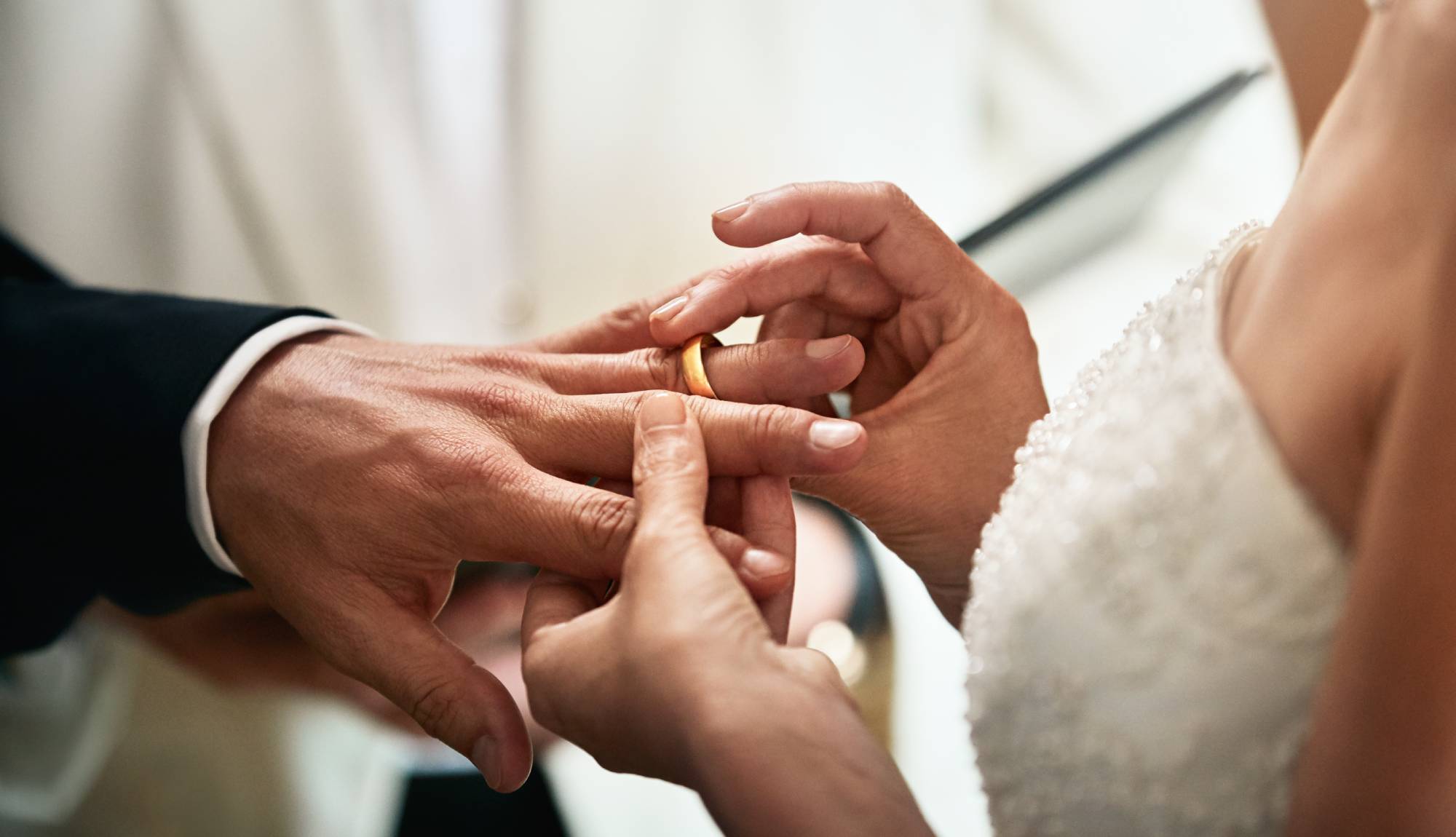 Weddings at Sea - Legal Wedding at Sea ring exchange