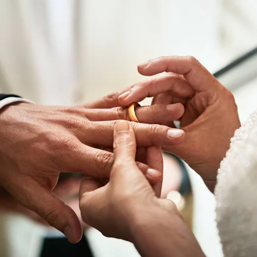 Weddings at Sea - Legal Wedding at Sea ring exchange