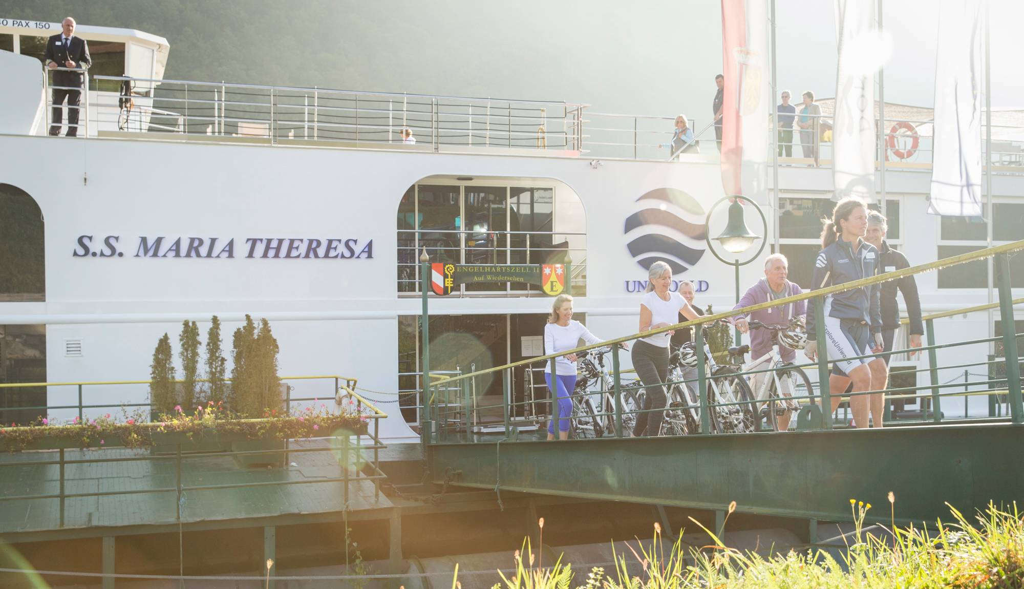 Uniworld River Cruises - Biking in Engelhartszell, Austria