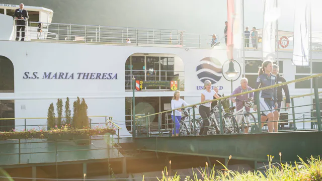 Uniworld River Cruises - Biking in Engelhartszell, Austria