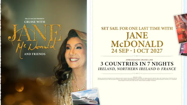Cruise with Jane McDonald 2027