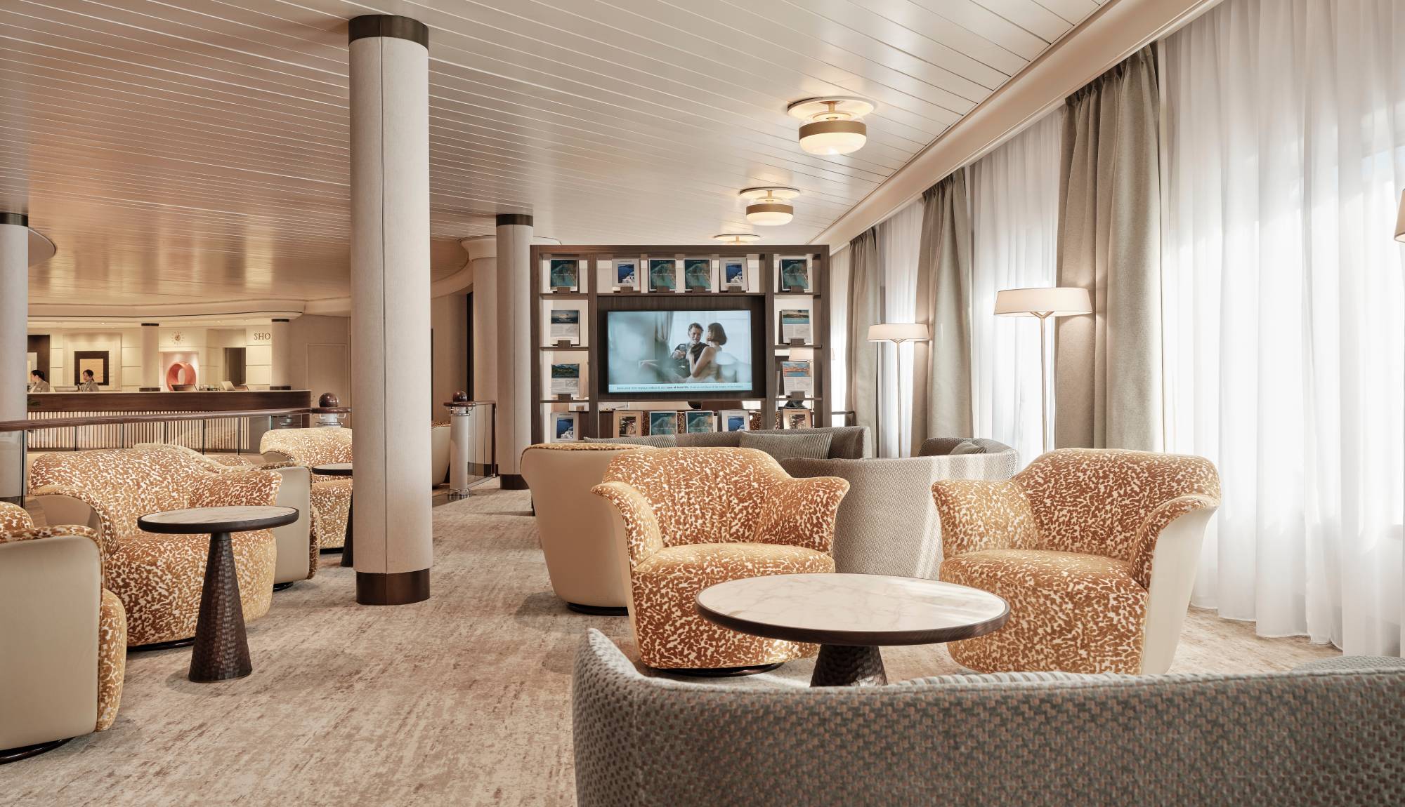 Crystal Cruises - Crystal Symphony lounge