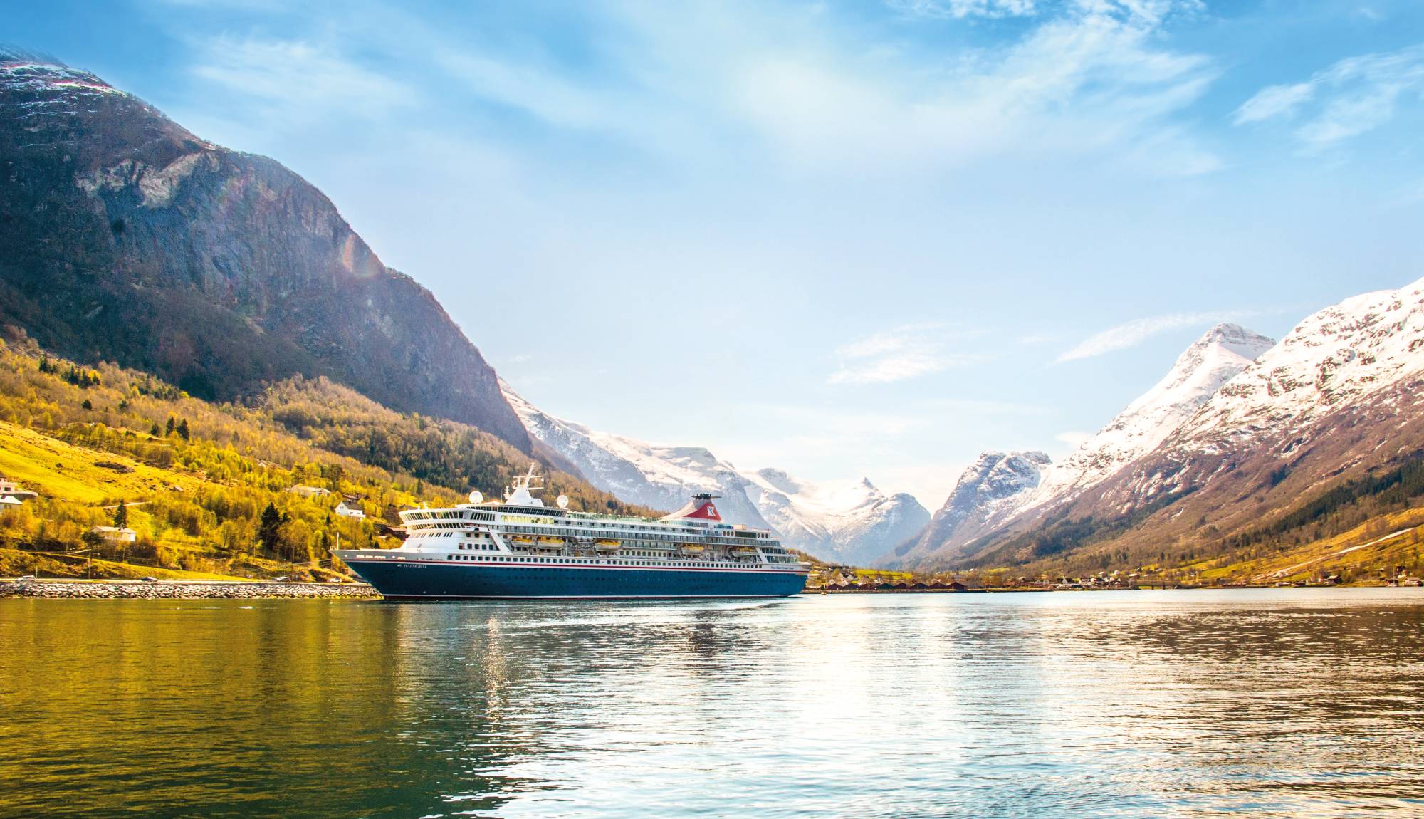 Fred. Olsen Cruise Lines Norway - Balmoral in Olden, Norway