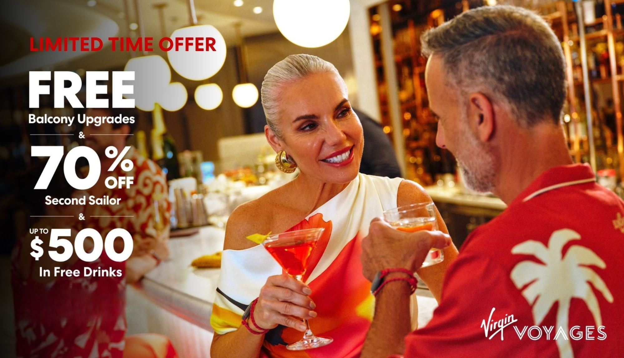 Free Bar Tab & Free Balcony Upgrade