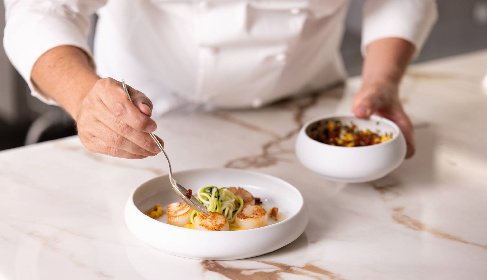 Oceania Cruises - The Finest Cuisine at Sea - Ember Scallops