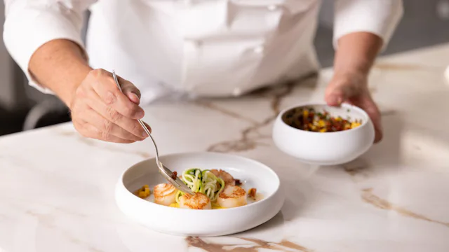 Oceania Cruises - The Finest Cuisine at Sea - Ember Scallops