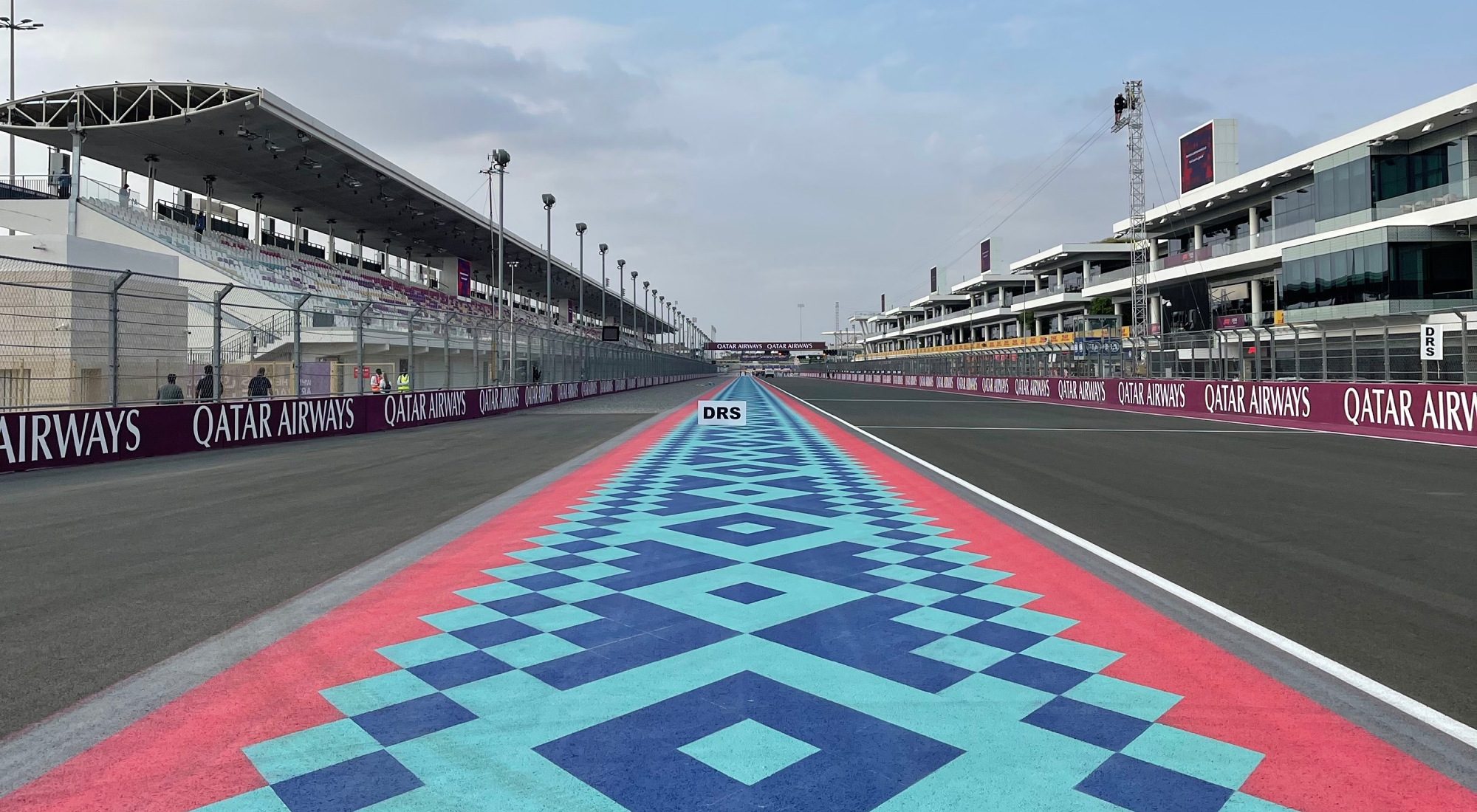 Qatar Grand Prix main straight