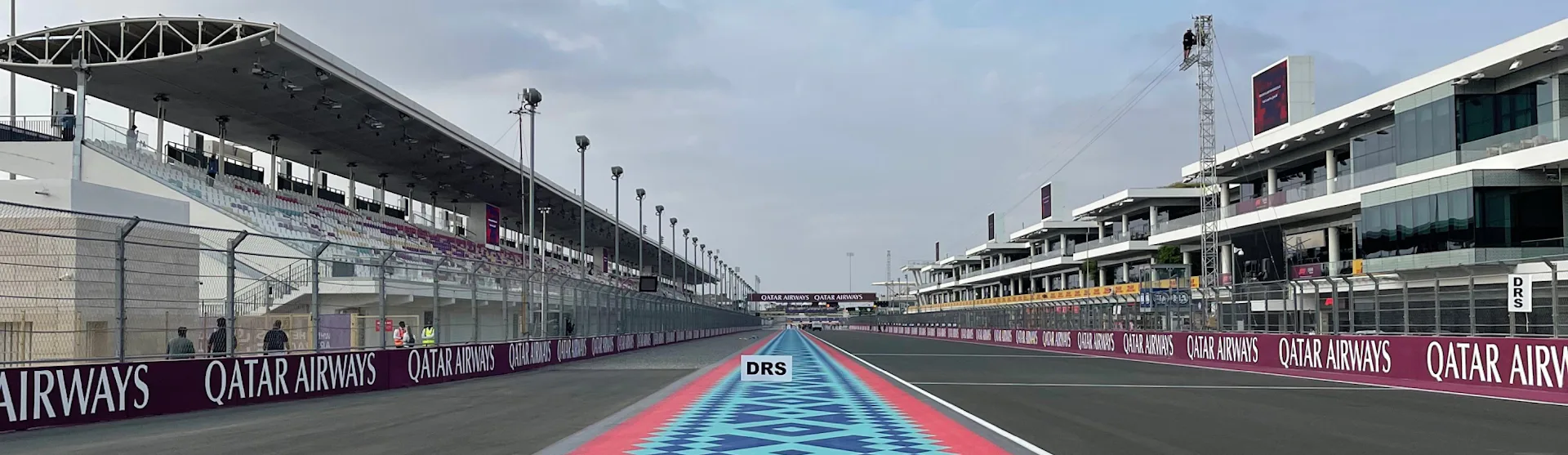 Qatar Grand Prix main straight