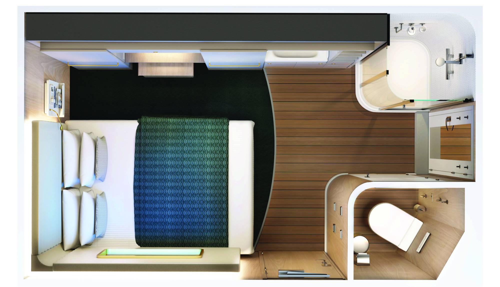 NCL Solo Cruising - Norwegian Encore Schematic