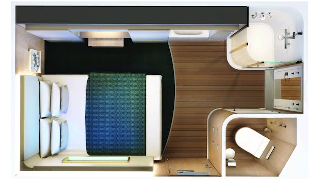 NCL Solo Cruising - Norwegian Encore Schematic