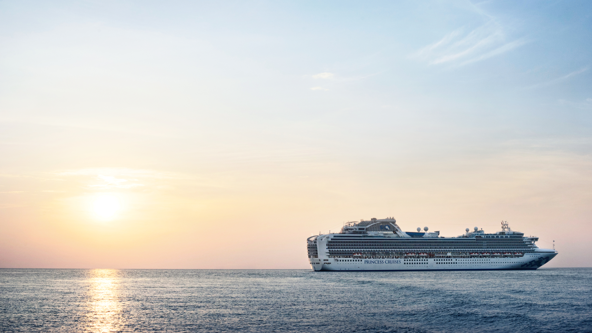 Princess Cruises - Sapphire Princess sailing in Asia and Japan