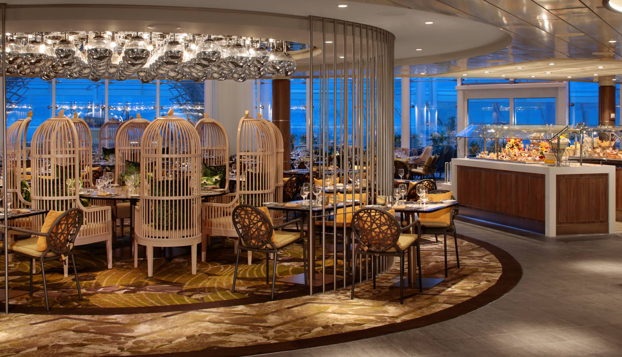 Royal Caribbean - Dining - Solarium Bistro onboard Symphony of the Seas