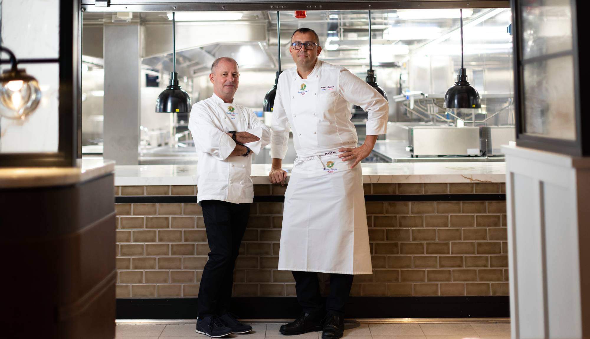 Oceania Cruises - The Finest Cuisine at Sea - Executive Culinary Directors Alexis Quaretti and Eric Barale