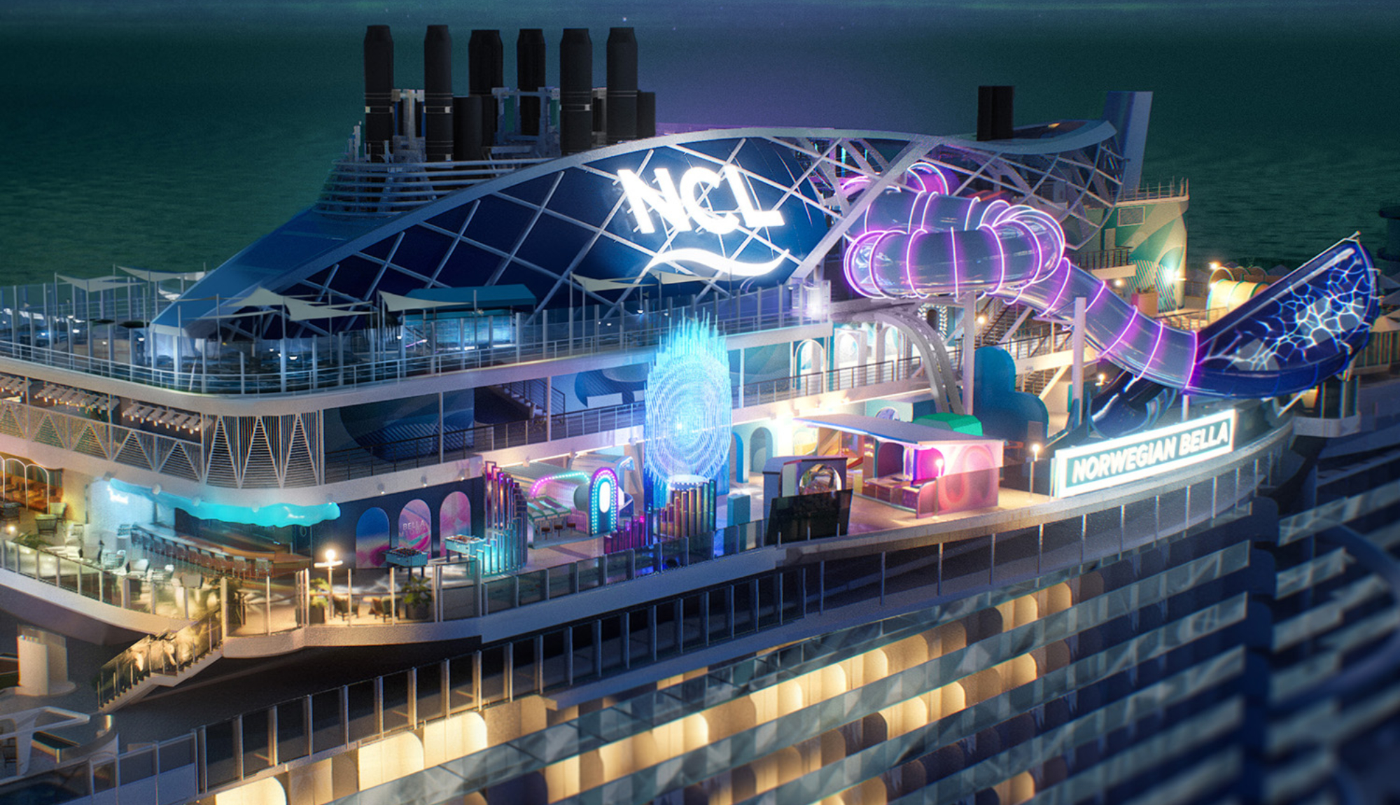 Norwegian Cruise Line - Norwegian Bella - Ocean Heights