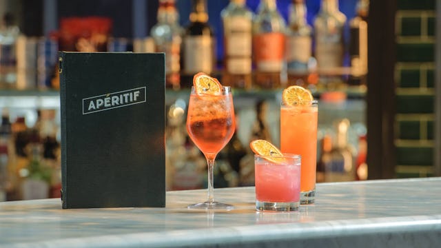 Marella Cruises - Aperitif Cocktails Menu