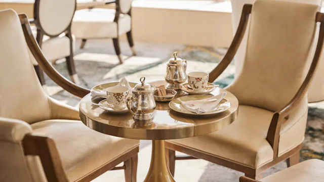 Crystal Cruises - Crystal Symphony Palm Court Afternoon Tea