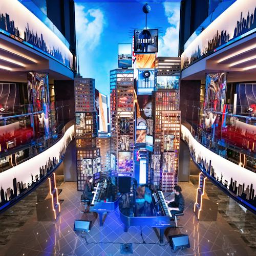MSC Seashore - Times Square Stage Piano