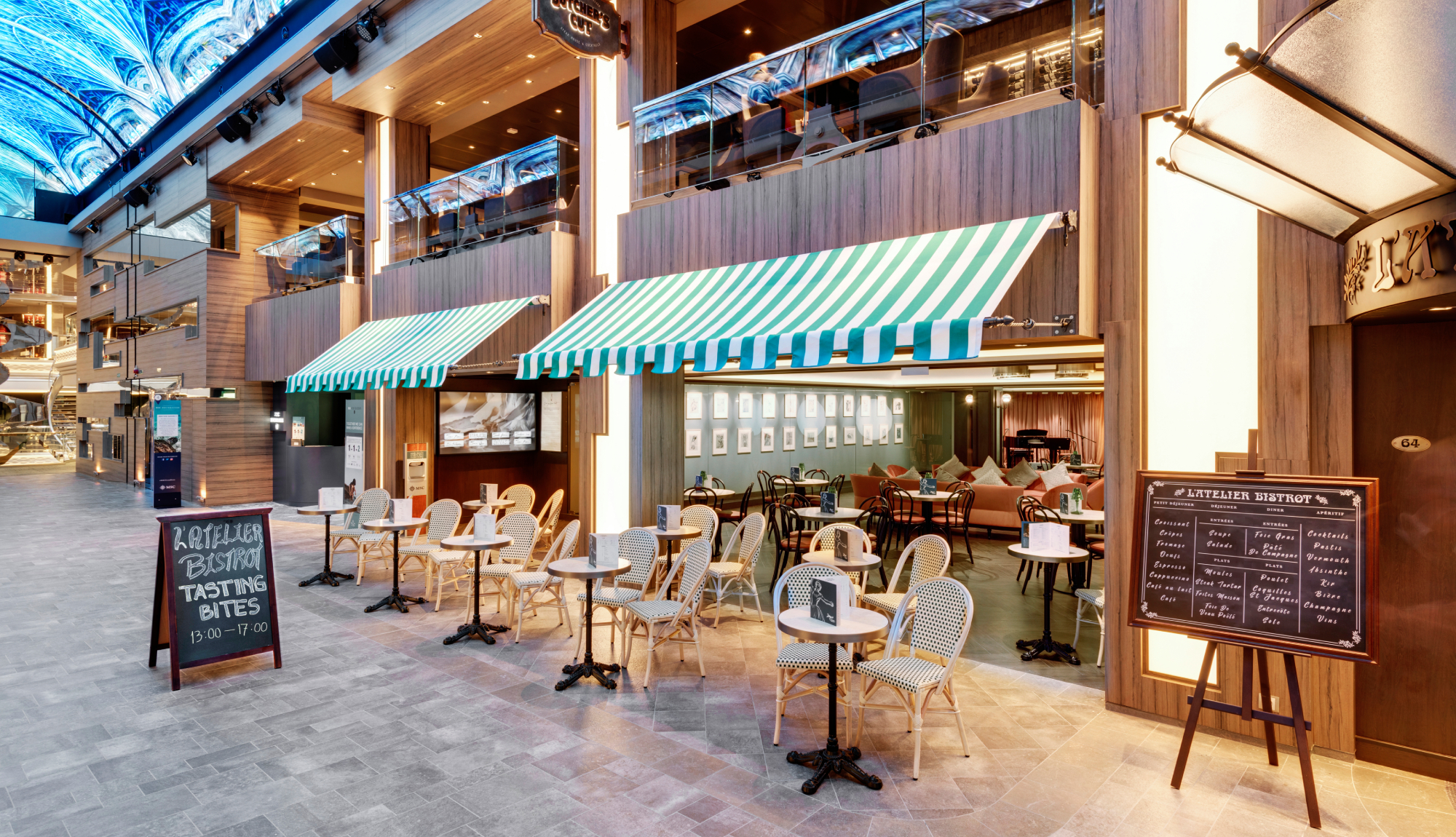 MSC Grandiosa -  L'Atelier Bistrot Speciality restaurant