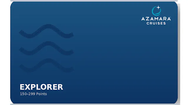 Azamara Circle Loyalty Programme Card - Explorer