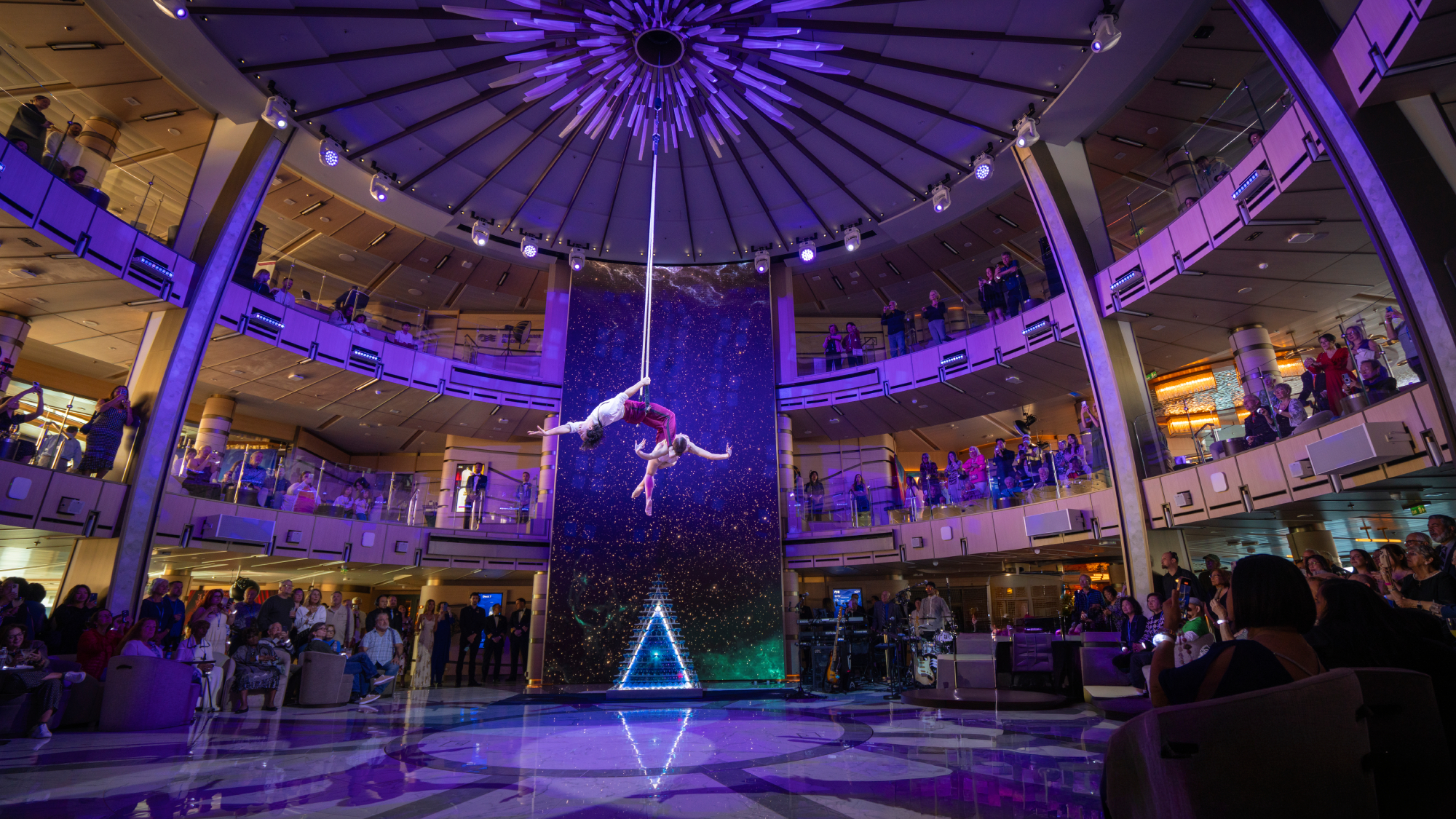Princess Cruises - Sun Princess -  The Sphere three storey Piazza