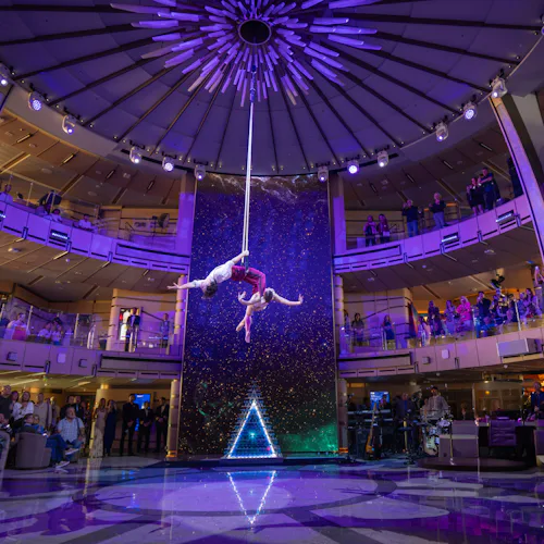 Princess Cruises - Sun Princess - The Sphere three storey Piazza