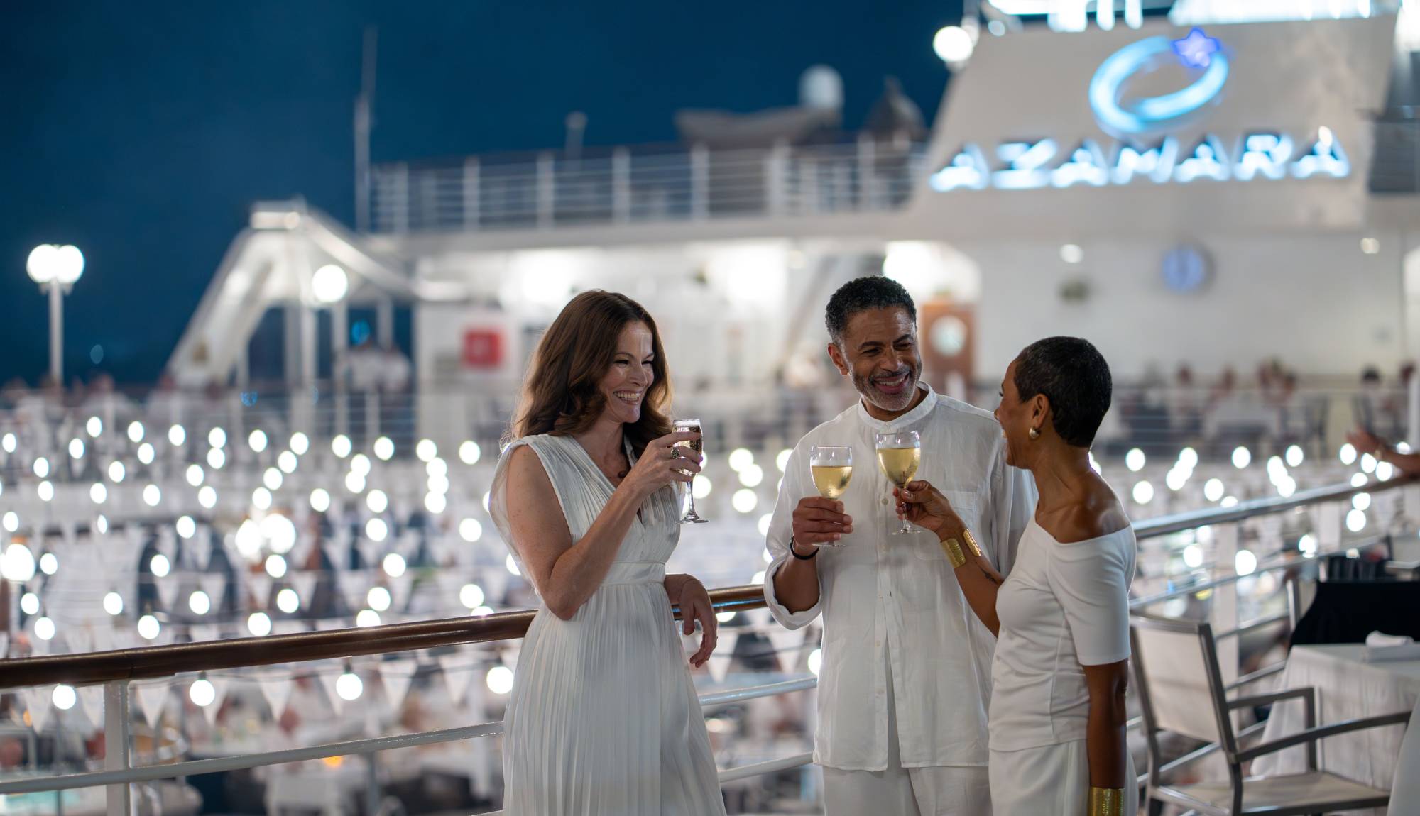 Azamara - White Night Onboard