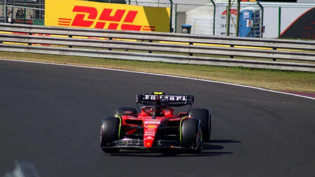 Hungarian Grand Prix Hungaroring - Ferrari corner