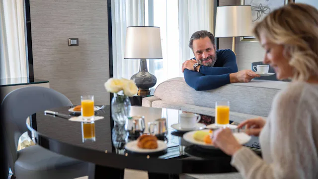 Regent Seven Seas - In Suite Breakfast