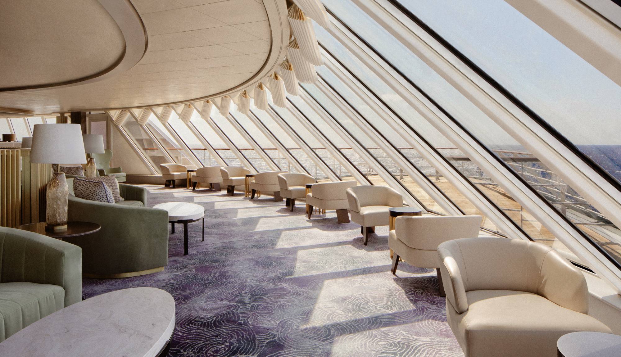 Crystal Cruises - Crystal Serenity - Palm Court