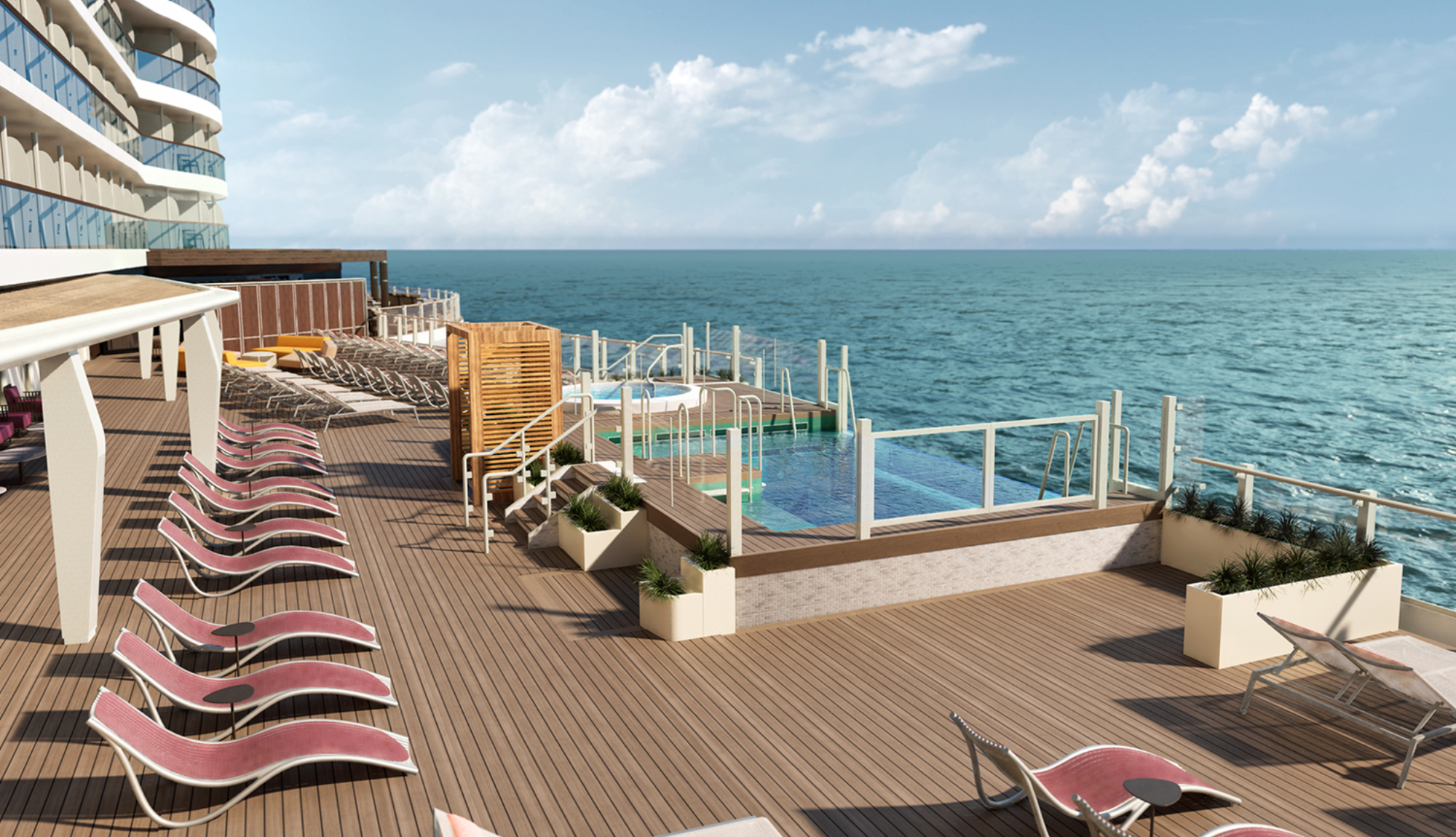 Norwegian Cruise Line - Norwegian Bella - Infinity Beach