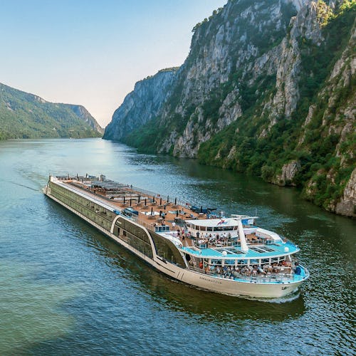 Aerial shot of Ama Magna