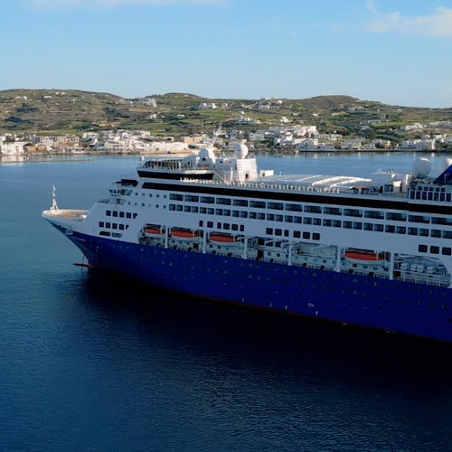 Celestyal ship at sea