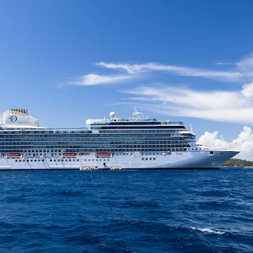 Oceania Cruises ship at sea