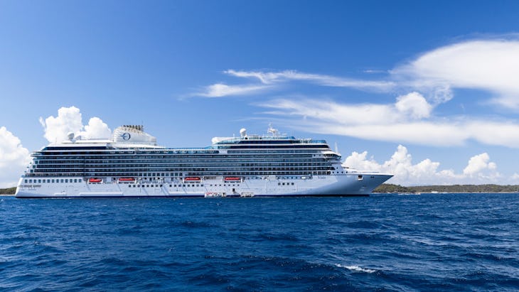 Oceania Cruises ship at sea